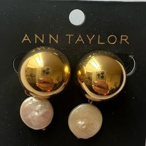 NWT - Ann Taylor pierced earrings -